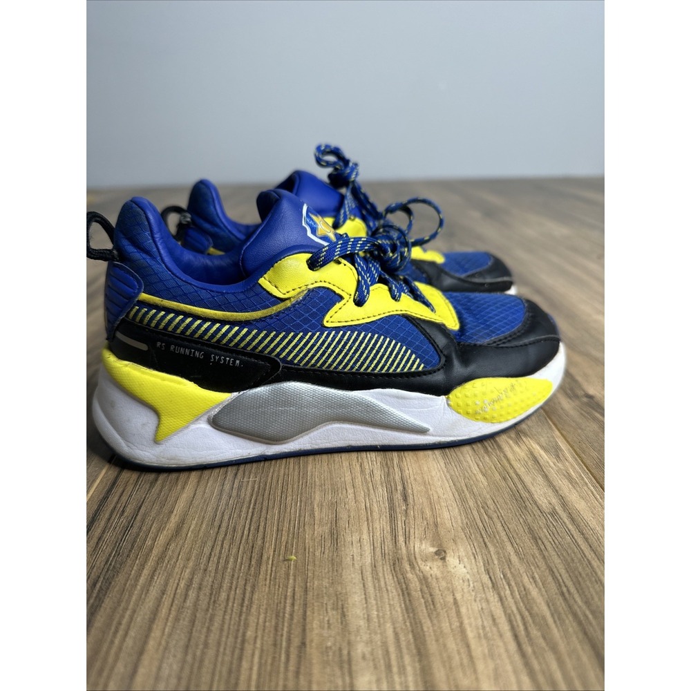 PUMA Patrol X Chase RsX 1C Youth Boys Blue Sneakers Casual‎ Shoes 38848601
